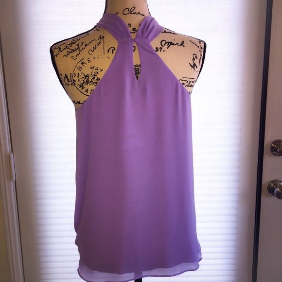 LAST ONE (M) New Lavender Halter Top - Picture 5 of 7